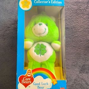 Good Luck Care Bear 20th Anniversary Collectors Edition